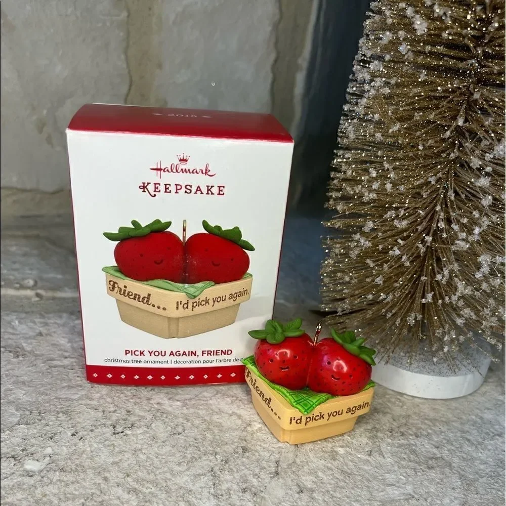 Hallmark Keepsake Ornament  Pick you again, friend   2015